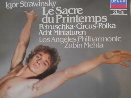 

LP Record IGOR STRAVINSKY LOS ANGELES PHILH Le Sacre Du Printemps Petruschka 648171 Decca 1982 Germany Classical Used