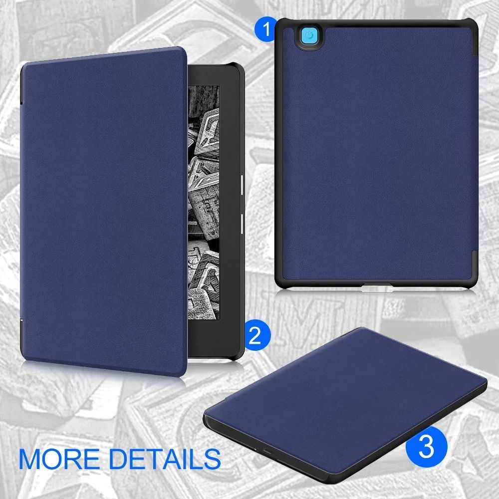 Auto Sleep/Wake 6.8 Inch e-Reader Cover Shockproof Funda Smart Case for Kobo Aura H2O Edition 2