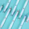 Push-Action Gel Pen with Soft Grip, Quick-Drying, Smooth 0.5mm ST Tip - Perfect for Students