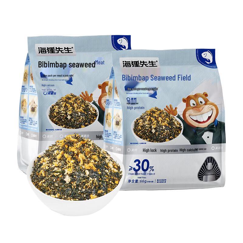 Mr. Beaver Savory Mixed Rice Seaweed