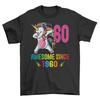Awesome Unicorn Birthday - 60th T-shirt - Magical and Majestic! Funny T-shirt, U