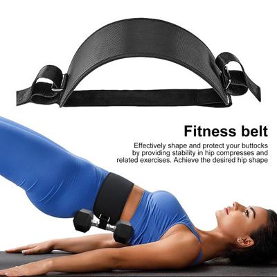 Cinturón Hip Thrust Mancuernas Ajustables Hombres Mujeres Banda de Ejercicio para Glúteos Kettlebells Discos Puente de Glúteo Trasero