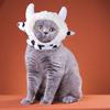 Dog Cat Headgear Cute Pet Hat Soft Ear Hole Pet Headgear Portable Decorative Cat Hat Daily Wear