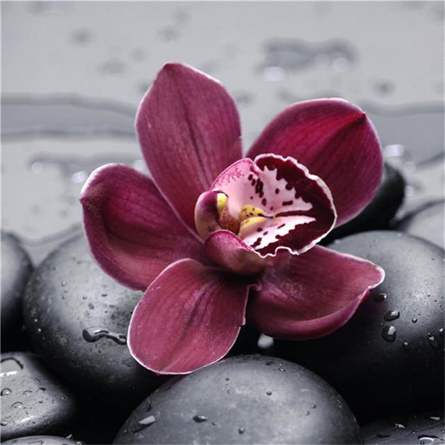 5D DIY Diamond Flower Arrangement Flower Vase Cross Stitch Diamond Embroidery