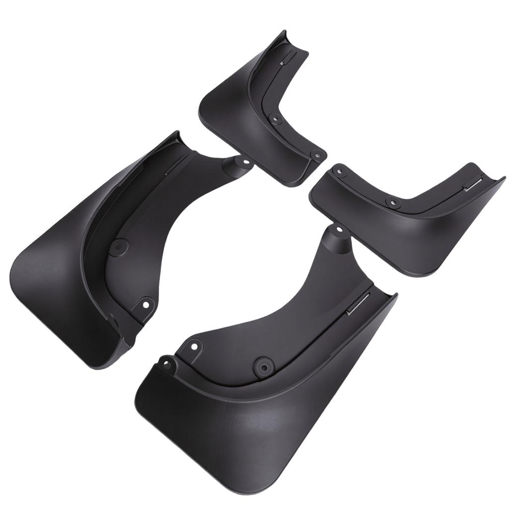 Splash Guard Mud Flaps Front and Rear ABS Impact Proof Black Color Replacement for Model Y Juniper 2025 2026
