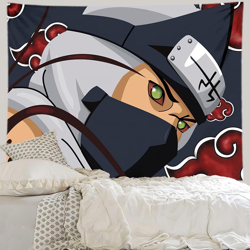 Anime Background Cloth Bedroom Decoration Cloth Living Room Hanging Cloth Printed Wall Cloth Hanging Blanket