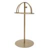 Tabletop Hat Stand Height   Metal Hollow Three Dimensional Hat Display Rack for Beach Hat Cowboy Hat Winter Hat