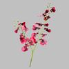 High-quality Artificial Flower Feel Dancing Orchid Home Wedding Decor Soft Decoration Photography Props Oncidium Fake Flower