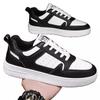 Men's Spring Breathable White Korean-Style Chunky Sneakers
