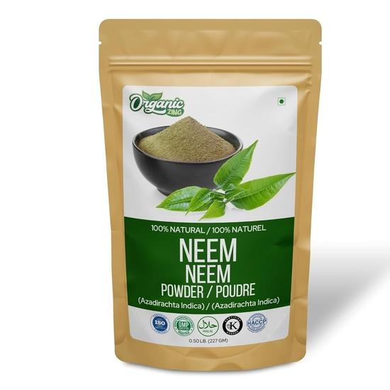 Organic Zing Neem Powder: Promotes Healthy Skin & Hair - 227g, Pack of 1