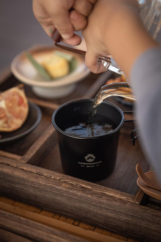 CAMPING MOON Solo Mug M Camping Mug, Black, 210ml, SOLO MUG BKS-190