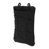 Lanyard Coin Pouch Waterproof Wearable Lightweight Nylon Sports Neck Coin Purse for Change Card Black