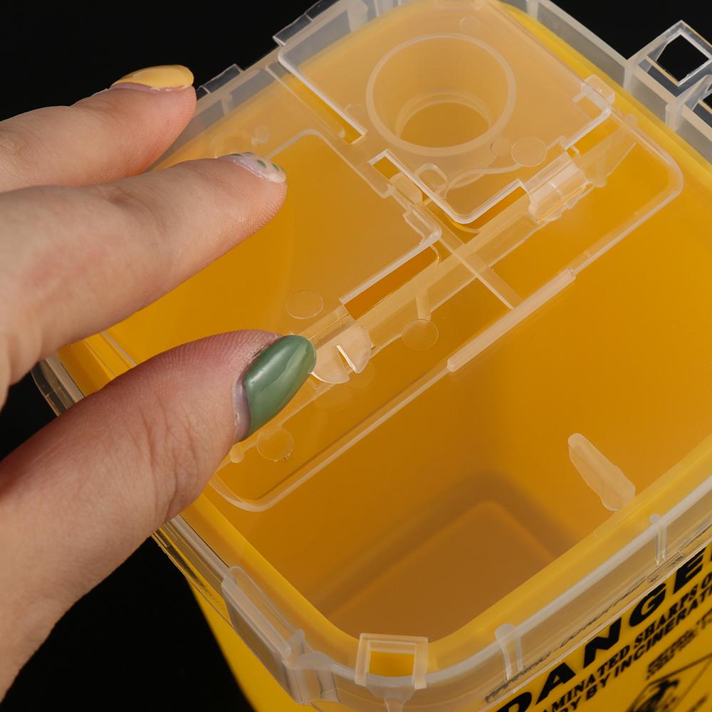 Useful Storage Gadget Collect Box Needles Bin Sharps Container Waste Box