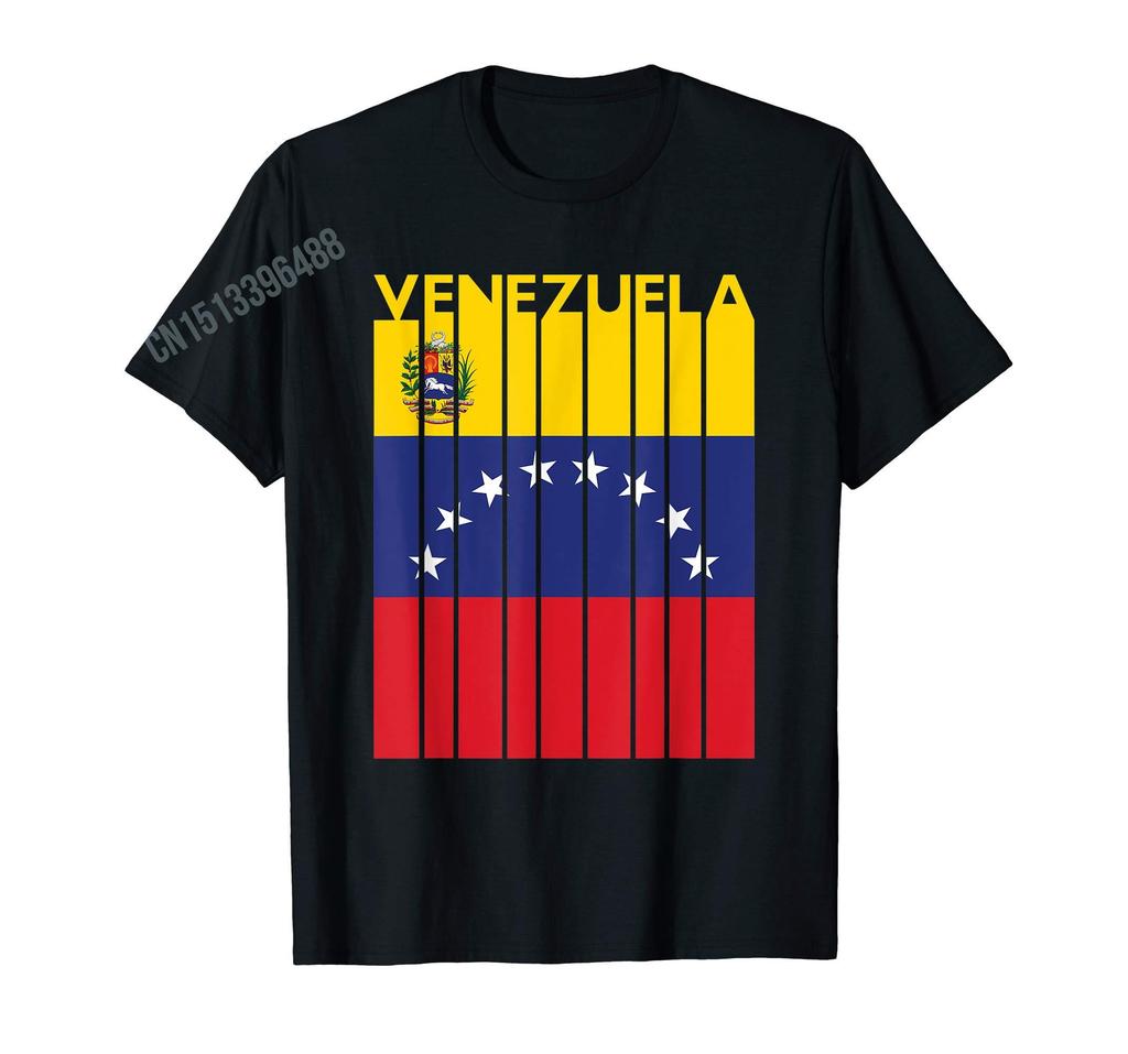 ZX More Design Venezuelan Map And Flag Distressed Venezuela  TShirt For Men Women T Shirt Tops Cotton Tees