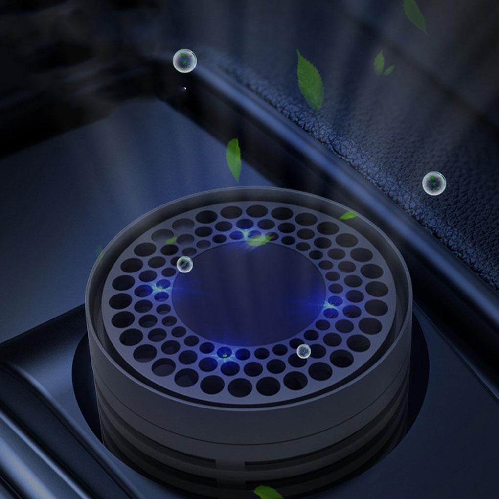 Portable Air Purifier Car Negative Ion Generator Remove Formaldehyde Deodorizer Smoke Washer Vehicle Air Cleaner Home Car
