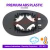 1 PC Heated Auto Left Right Door Wing Side Mirror Glass Car-styling Rear View Lens for MINI Cooper R55 R56 R57 R58 R59 2007-2015