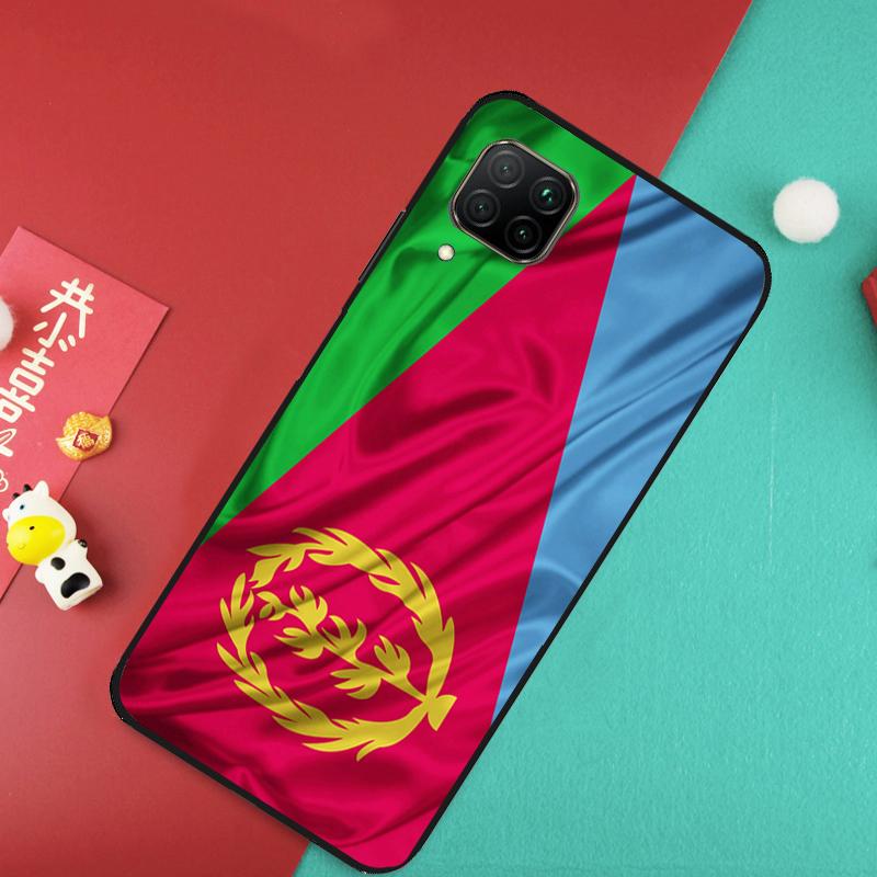 

Eritrean Flag For Huawei Nova 9 10 SE 11 Pro 7i 8i 11i 12i Y73 Y72 Y61 Y91 Y90 Y70 Y60 P30 P40 Lite Case Huawei P30 Lite