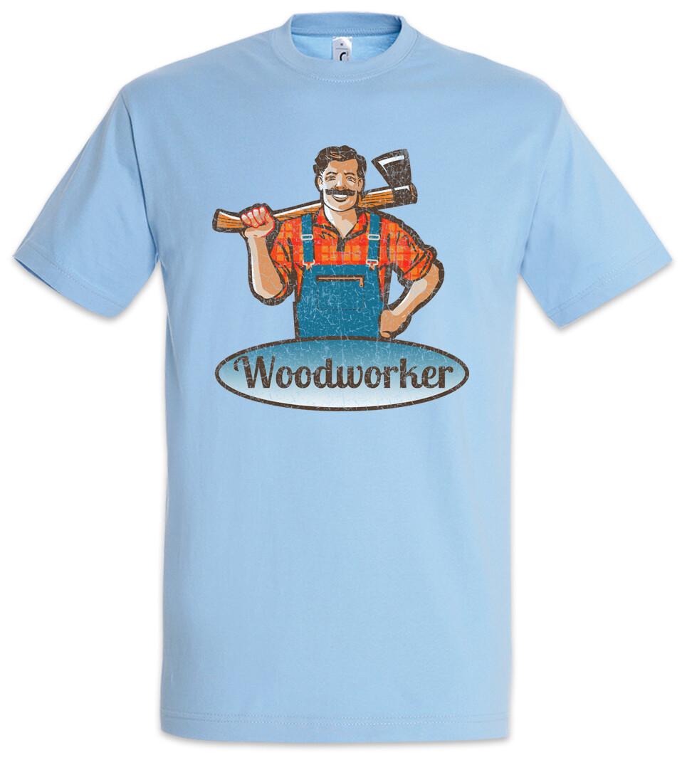 Woodworker II T-Shirt I Lumberjack Woodcutter Woodsman Woodmann Cutter XL