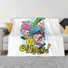 Fairly Oddparents Cosmo Blanket Soft Warm Flannel Throw Blanket Bedspread for Bed Living Room Picnic Travel Home Couch