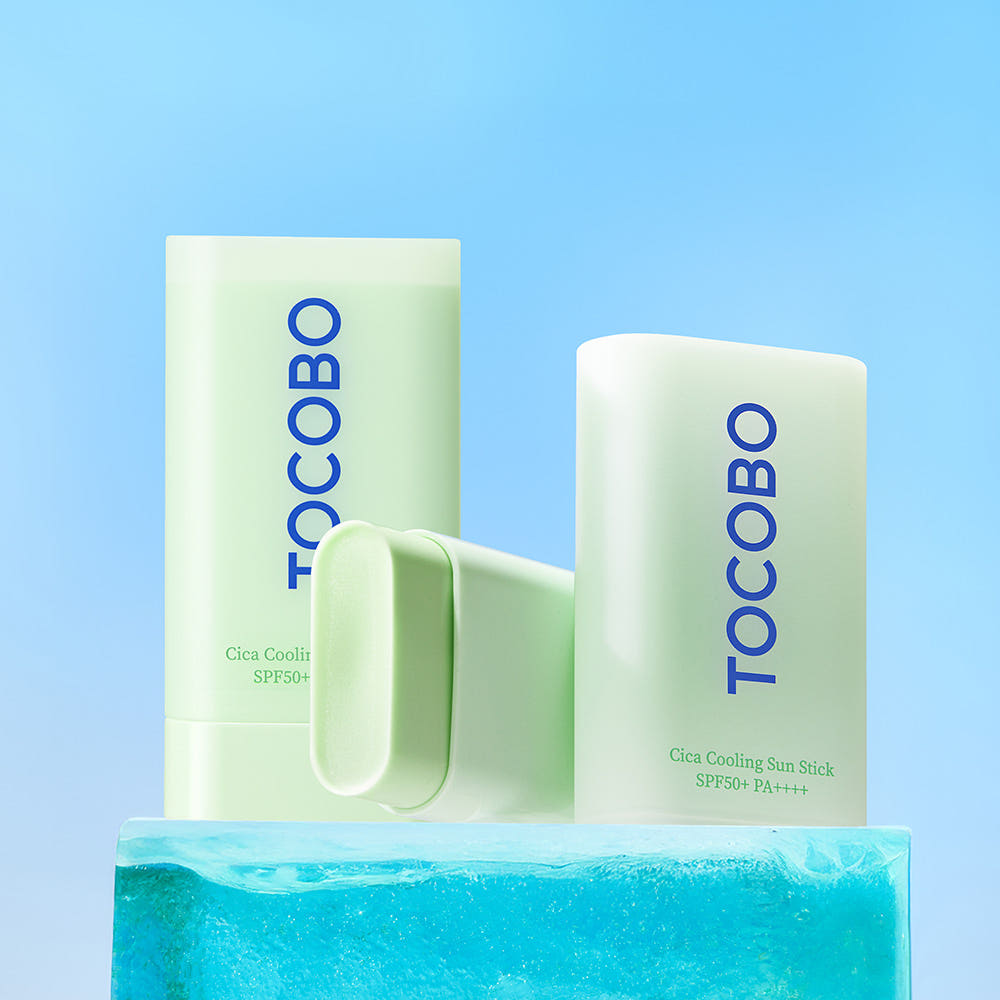 TOCOBO Cica Cooling Sun Stick SPF50+ PA++++ 18g Soothing UV Protection