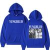 IDOLS Tour 2025 Yungblud Signature Gothic Vintage Graphic Hoodie Women Long-sleeved Loose Hip-hop Punk Sweatshirt Streetwear