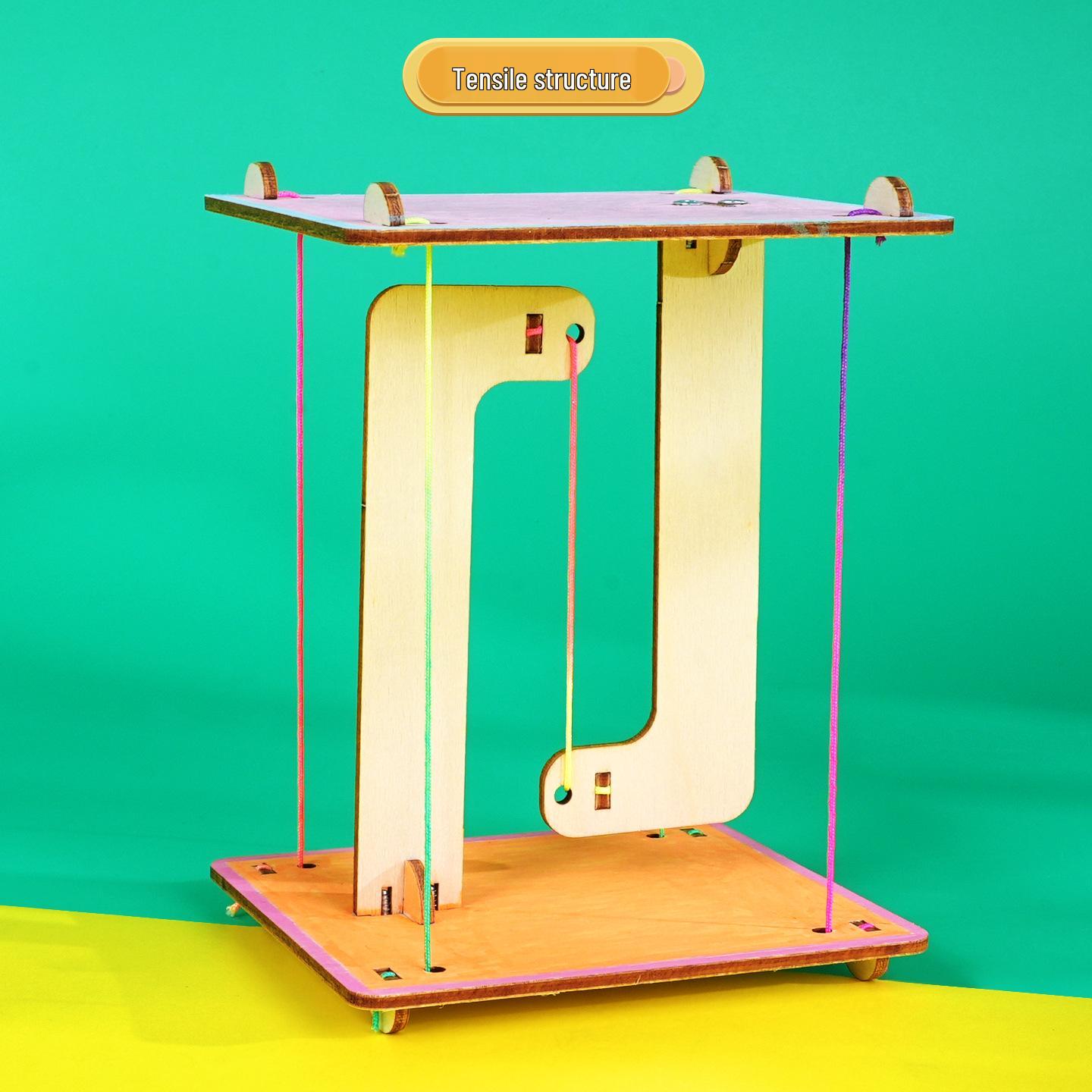 Small Craft DIY Tension Structure Kit: STEAM Science Experiment for Primary Students
