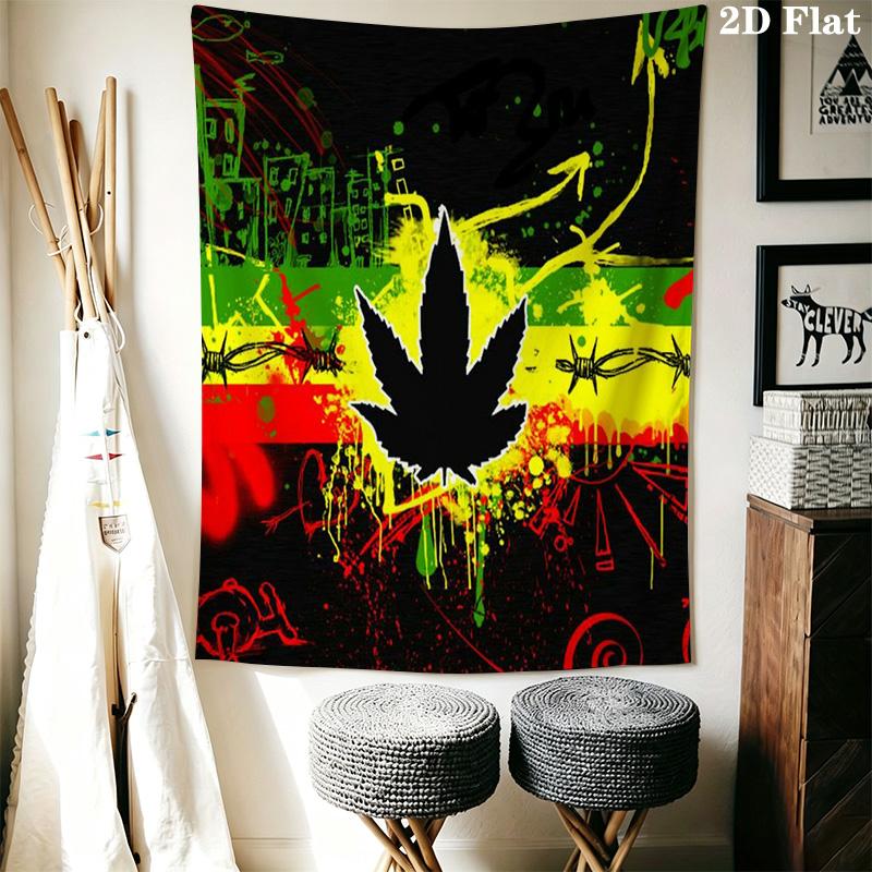 Bob Marley Legend Style Tapestry Wallmounted Background Cloth Christmas Gift Background Wall Hanging Cloth Atmospheric Background Cloth