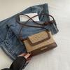 Stylish Retro Small Square Bag For Summer 2024 In Green Blue And Khaki For Trendy Everyday Use