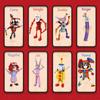 8-Piece Set Of Magical Digital Circus Moc Clown Dolls For Boys To Assemble Puzzle Building Blocks As A Gift