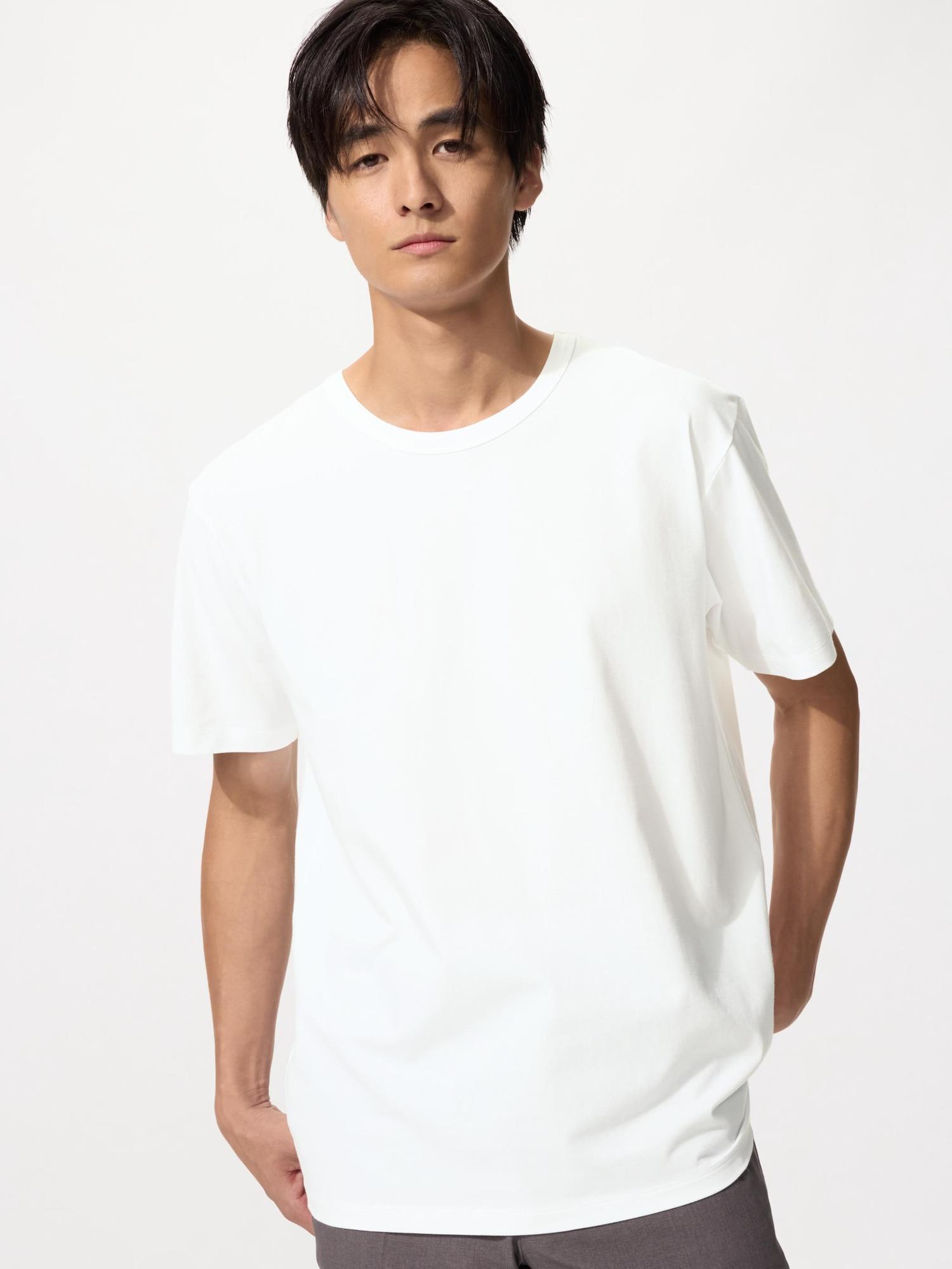 

Футболка Uniqlo Japan Air Rhythm Cotton Crewneck 00 WHITE/XS