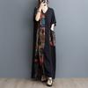 Short Sleeve Oversized Cotton Vintage New In Dresses for Women Casual Loose Maxi Long Summer Dress Elegant Clothing