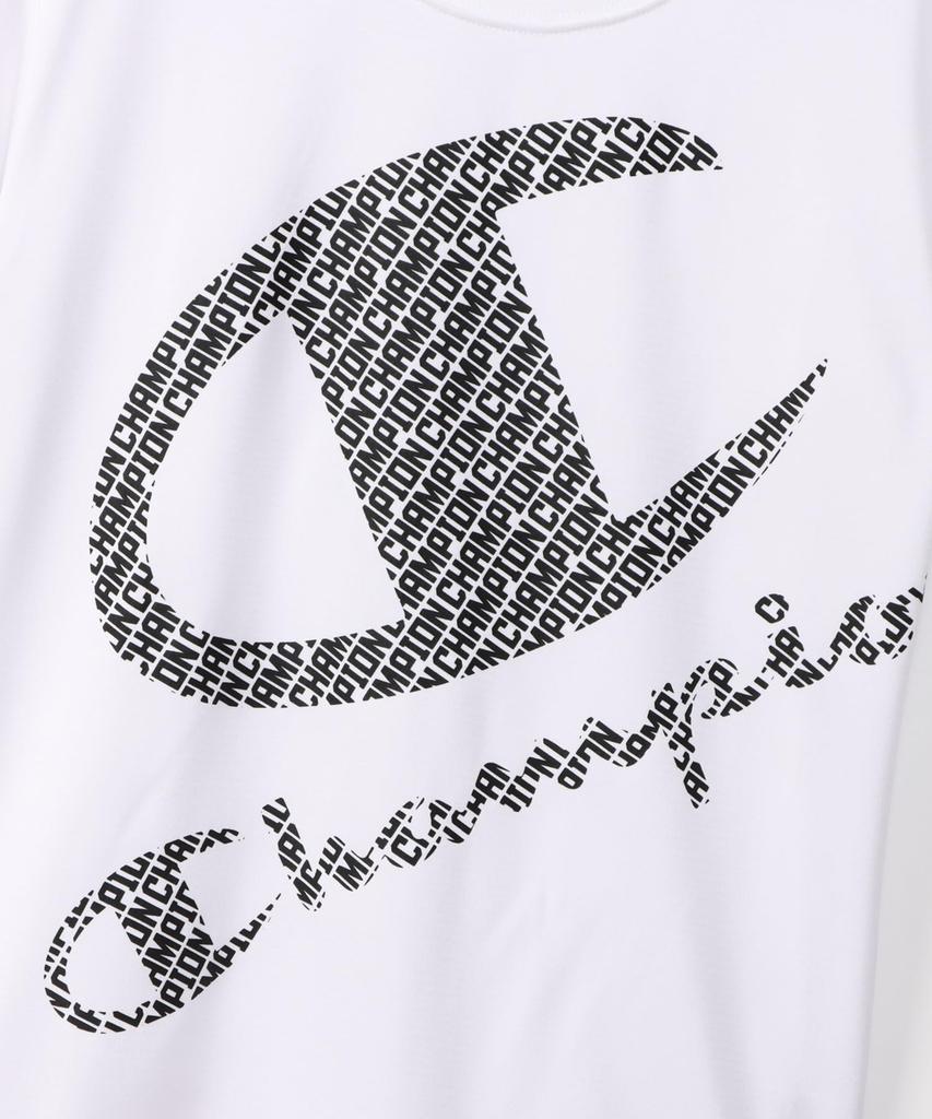 Champion Modern Short Sleeve Crew School Size Vapor Short Sleeve White T-Shirt, Kids' Neck, Quick-Drying, C, T-Shirt, CK-BS323,