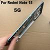 Für Xiaomi Redmi Note 15 4G 5G Mittelrahmen Frontblende LCD-Halter Rückplatte Gehäuse Ersatz