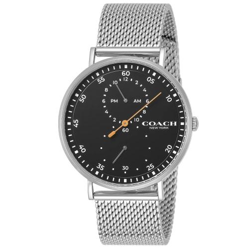 

Coach CHARLES 14602477 Men s Silver Watch