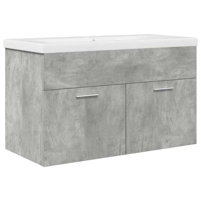 VidaXL Bathroom Vanity Unit with Integrated Basin and Tap, Bathroom Vanity Cabinet, Bathroom Furniture 3324890