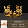 Auspicious All-Copper Ornament Home Store Desktop Decoration Male And Female Pair Eight Treasures Fire Kirin