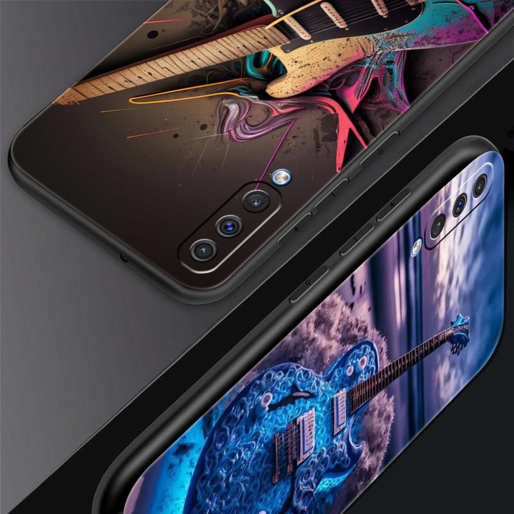 Guitar Music Art Phone Case For Samsung Galaxy A56 A36 A26 A34 A17 A16 A06 A14 A12 A54 A72 A24 A22 A70 A20e A52 A50 A40 A32Cover