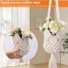 Plant Hangers Flower Pot Net Bohemia Macrame Plant Holder Handmade Wall Decor Garden Planter Hanging Baskets