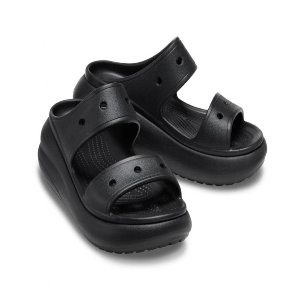 

Crocs Classic Crush Sandals 207670 001 Black [Classic Crus black/250