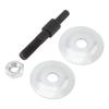 8mm to 10mm Threaded Shaft Adapter Motor Arbor Extension Rod for Bench Grinder Polishing Grinding Wheel