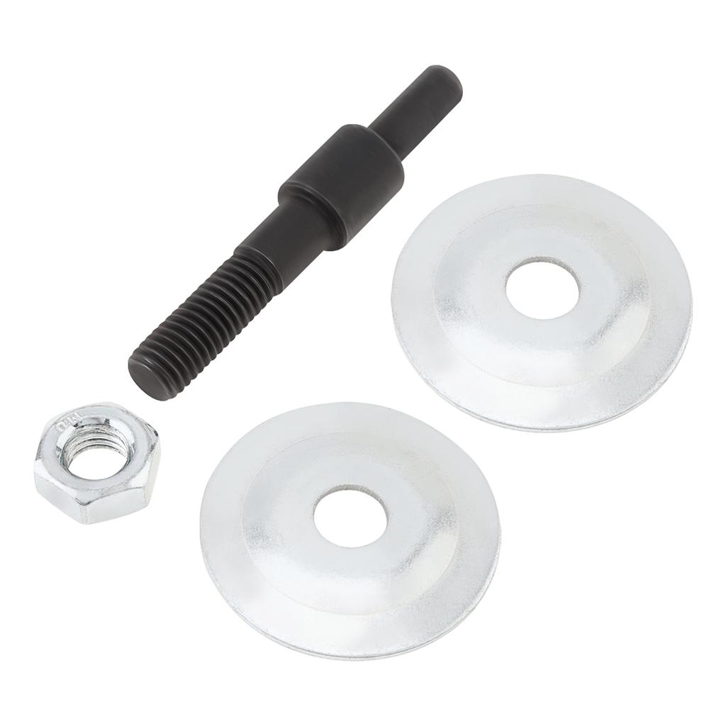8mm to 10mm Threaded Shaft Adapter Motor Arbor Extension Rod for Bench Grinder Polishing Grinding Wheel