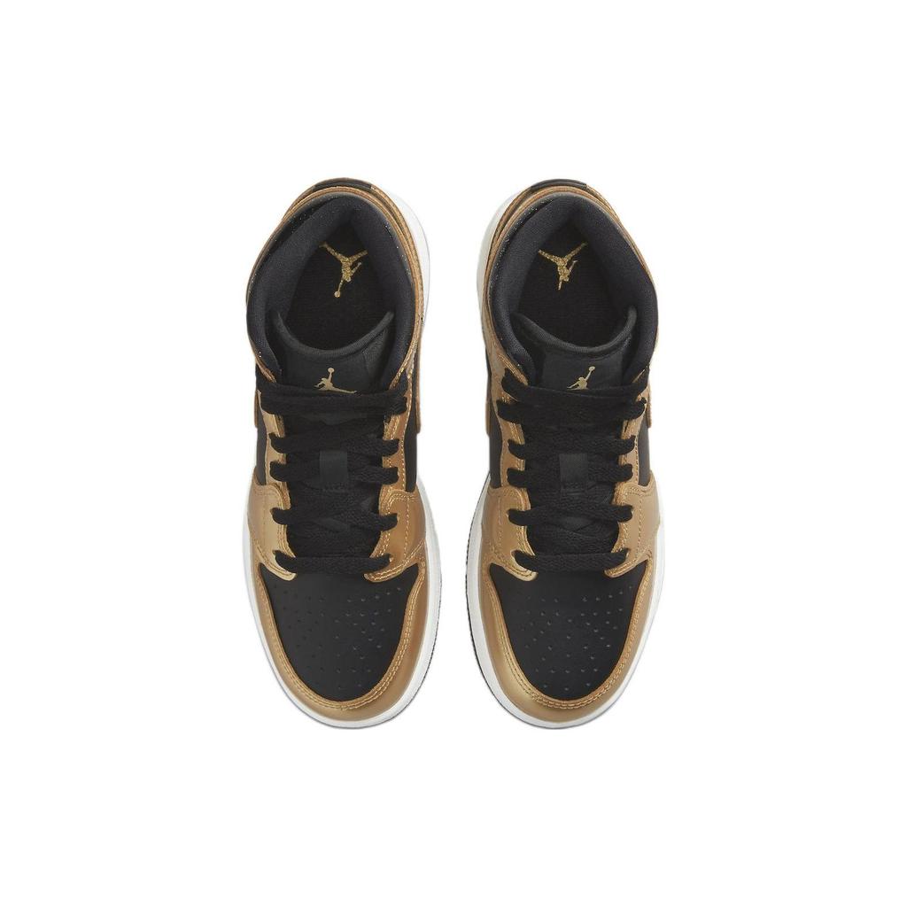 Jordan 1 Mid SE Oro Metallico Nero GS DR6967-071