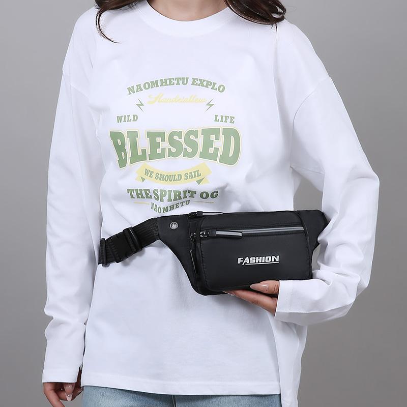 Unisex Fashion Waist Bag - Large Phone Fanny Pack for Men & Women (Water-Resistant Banana Hip Bag for Travel/Outdoor)