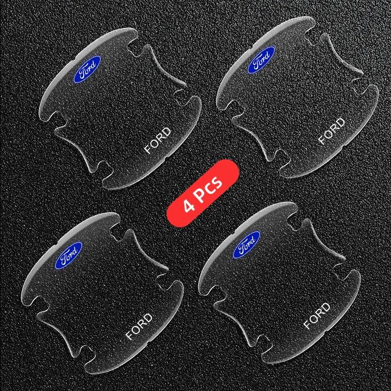 

New 2026 Car Sticker New Car Door Bowl Handle Scratch Protector Invisible Stickers Protection Strip For Ford Focus 2 3 Mondeo Ku