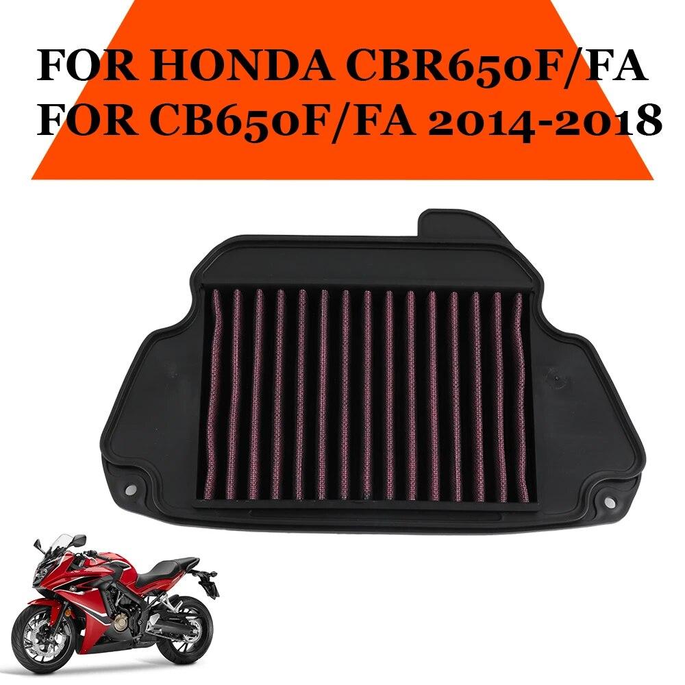 

Аксессуары для мотоциклов, очиститель воздушного фильтра для HONDA CB650F CBR650F CB650 F CBR650 F CB 650 F CBR 650F 2014 2015 2016 2017 2018 1 Piece
