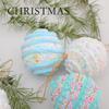 8CM Macaron Color Foam Christmas Ball Set - Creative Holiday Decorations