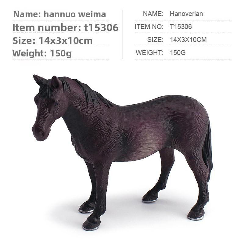 Simulated Steed Horse Pvc Model Collectible Figurine For Kids And Animal Enthusiasts