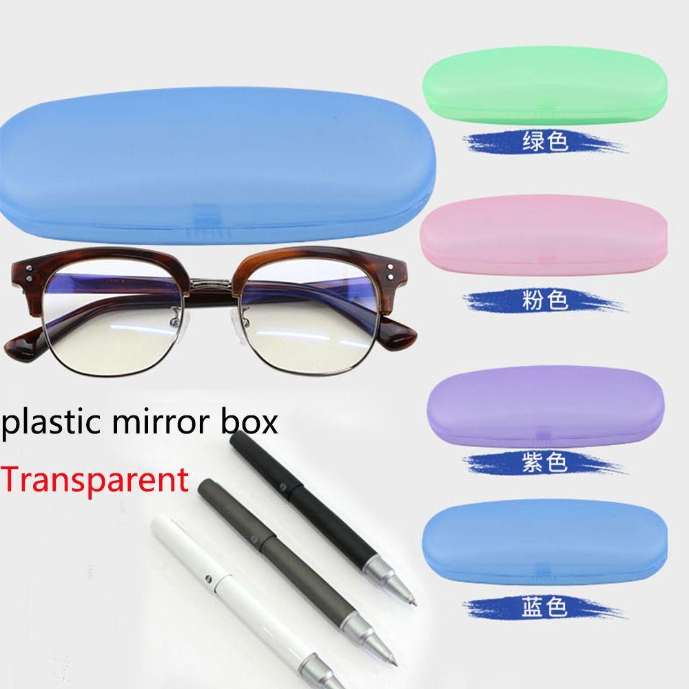 

Plastic Transparent Case Translucent Scrub Eyewear Cases Storage Box Glasses Storage Glasses Case