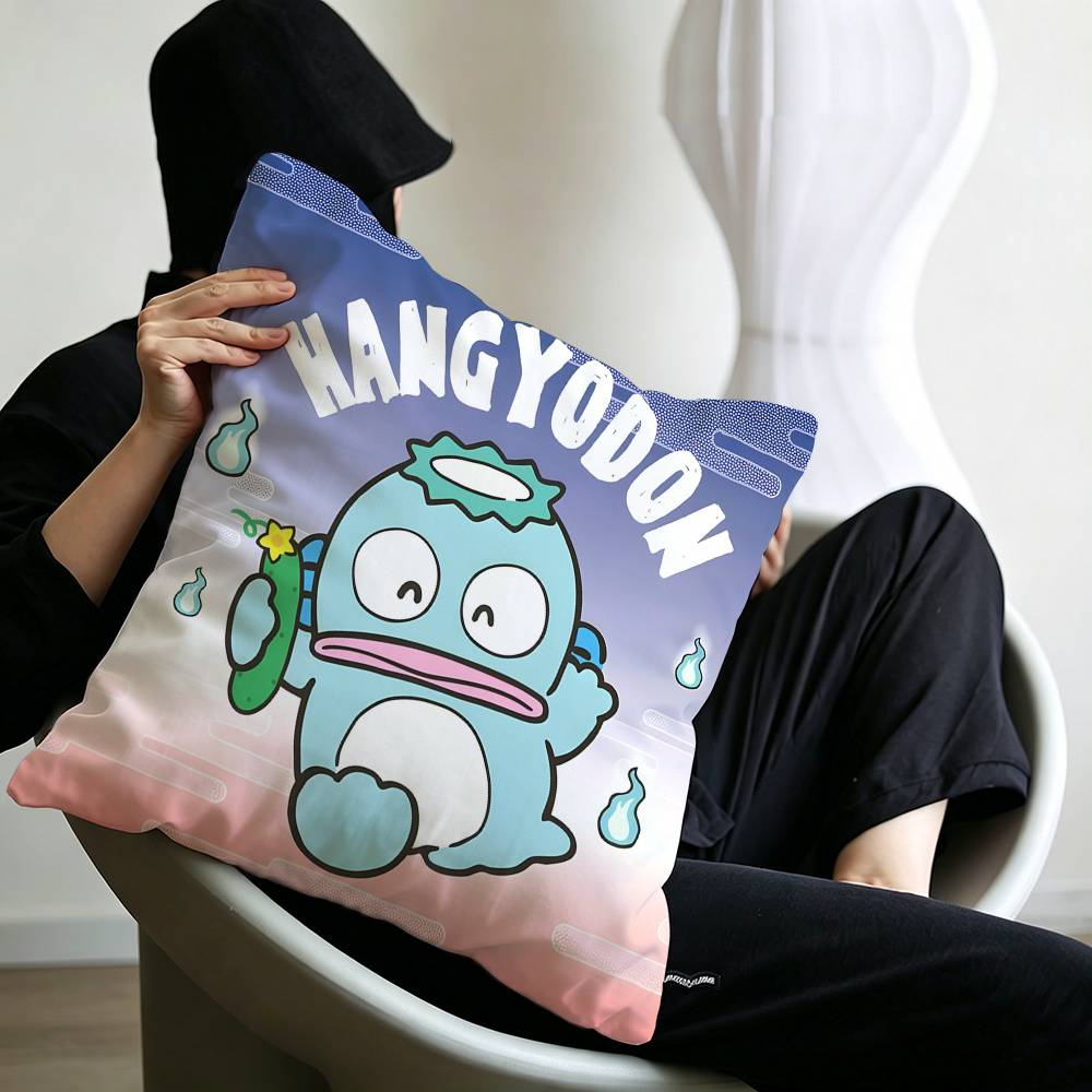 HHangyodon PU Pillow Cover for Bedroom Room and Living Room Sofa Decorative Cushion Cover
