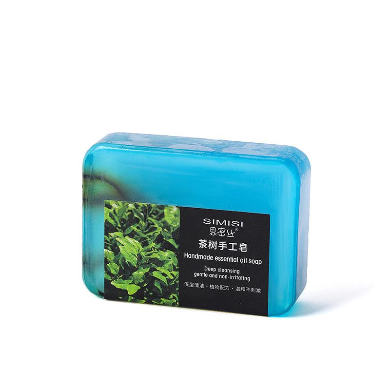 Handmade Flower Scented Soap with Rose, Jasmine, Osmanthus and Lavender 80G for Cleaning and Moisturizing